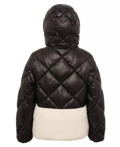 Toddler & Little Girls Diamond Quilt Puffer Jacket