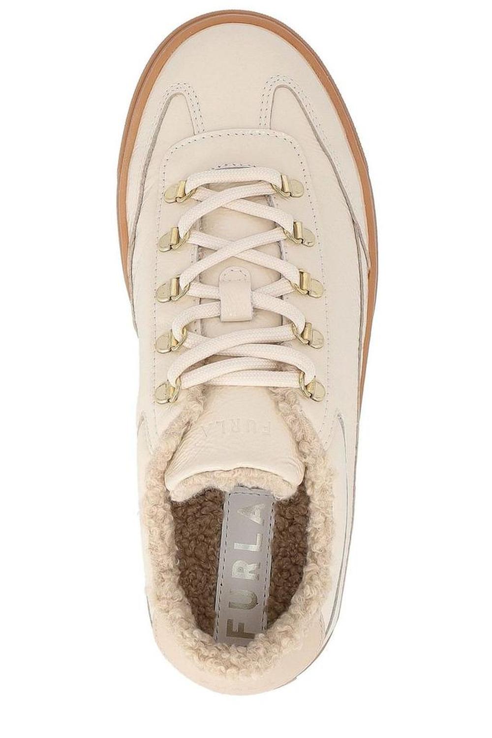 Furla Enjoy Lace-Up Sneakers