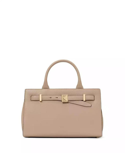 Women's Deco Pebbled Medium Satchel Bag