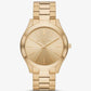 Oversized Aspyn Gold-Tone Watch
