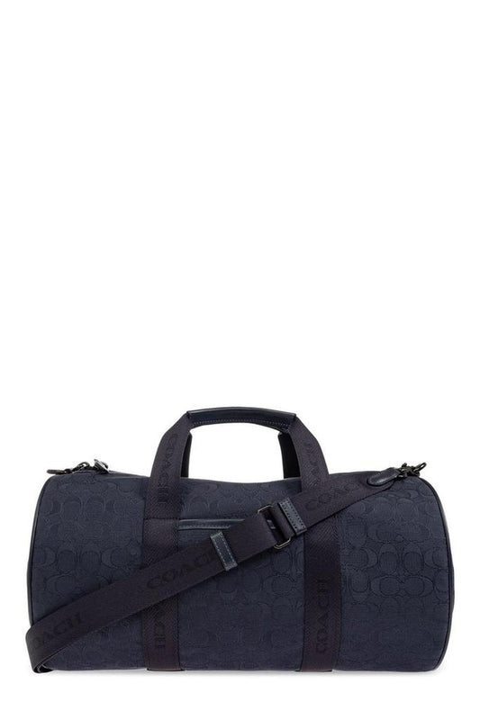 Coach Signature Jacquard Theo Duffle Bag