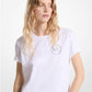 Embellished Logo Organic Cotton T-Shirt