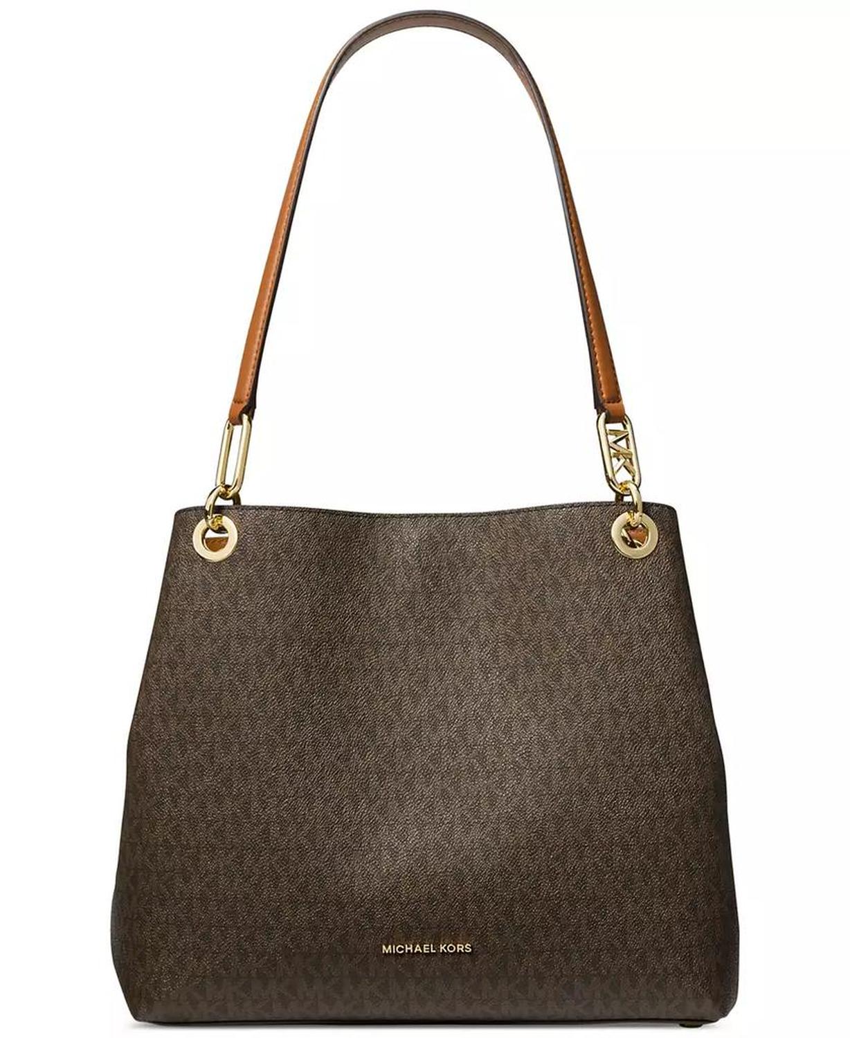 Kensington Large Logo Shoulder Tote