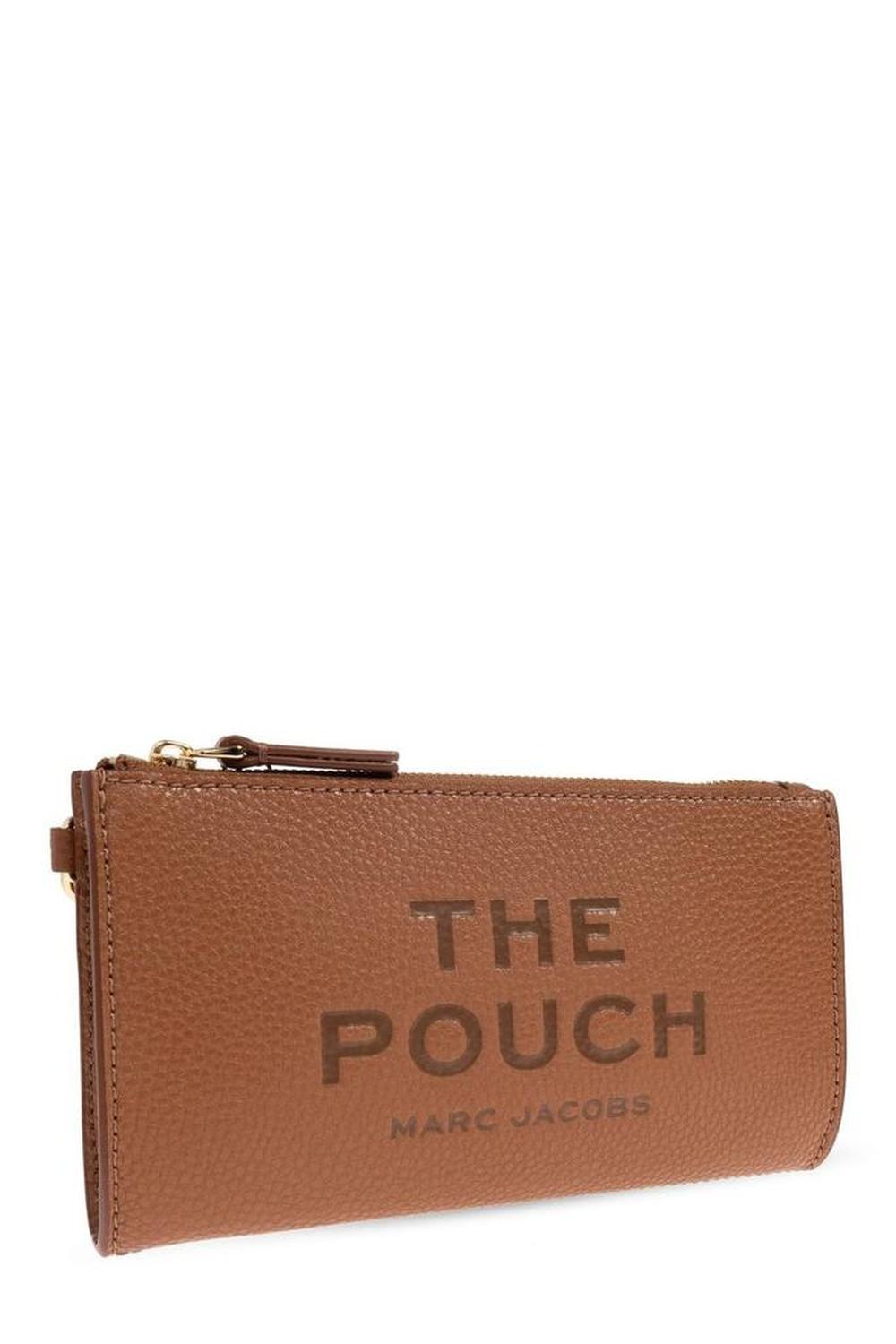 Marc Jacobs The Logo Embossed Zipped Pouch