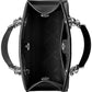 Cynthia Small North South Leather Satchel