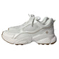 Katrina Mesh Trainer in Optic White Leather