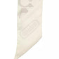 Textured Signature Print Silk Skinny Scarf