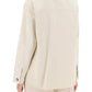 Max Mara Studio Newport Overshirt In Cotton And Linen Drill