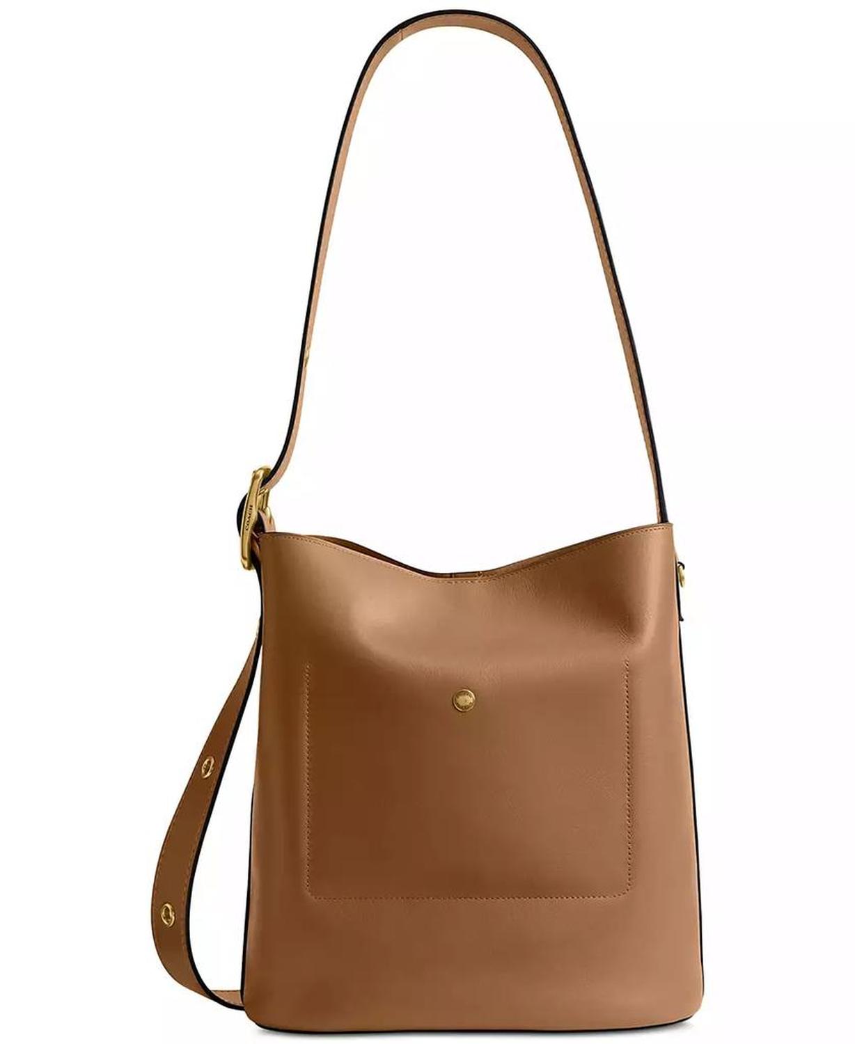 Bleecker Medium Leather Bucket Bag