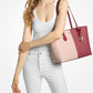Sheila Large Two-Tone Signature Logo Tote Bag