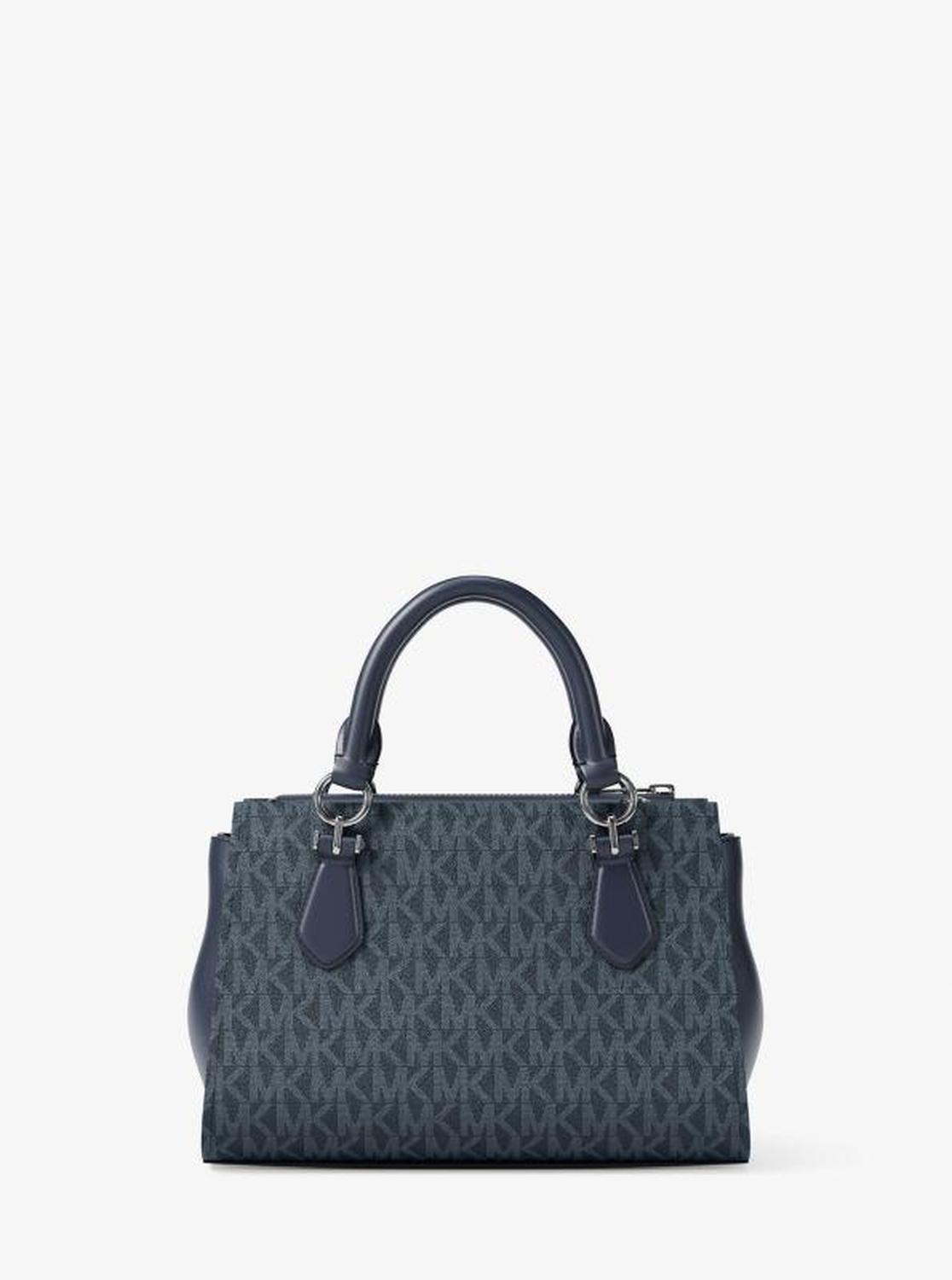 Marilyn Small Signature Logo Messenger Bag