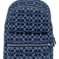 Coach Charter Monogram Printed Denim Backpack