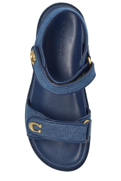 Coach Brynn Denim Sandals