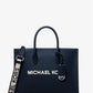 Mirella Medium Pebbled Leather Tote Bag