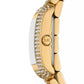 Women's Emery Three-Hand Gold-Tone Stainless Steel Watch 22mm