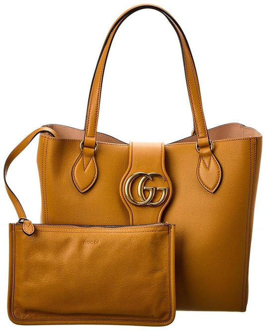 Gucci Double G Small Leather Tote