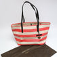 Color Pvc Leather Tote Bag (Pre-Owned)