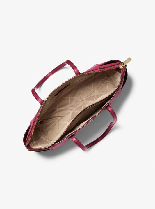 Marilyn Medium Saffiano Leather Tote Bag