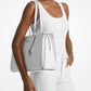 Laila Medium Pebbled Leather Tote Bag