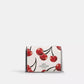 Mini Wallet On A Chain With Cherry Print