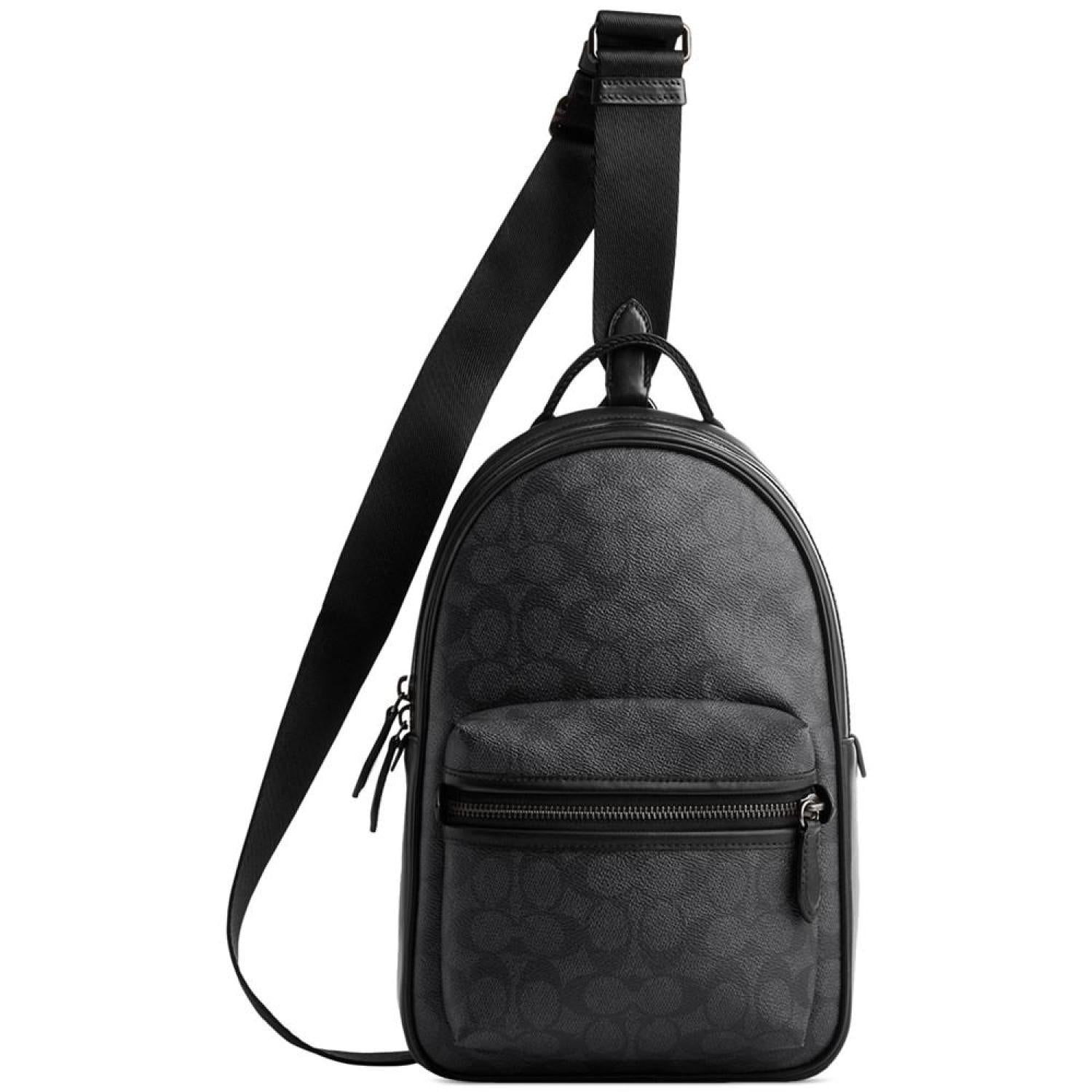 coach charter backpack in signature canvas Men's Signature Canvas Charter Pack