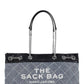 Marc Jacobs The Quilted Denim Chain Sack Bag