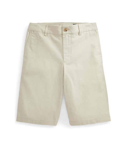 20/1 Stretch Twill Flat Front Shorts (Big Kids)