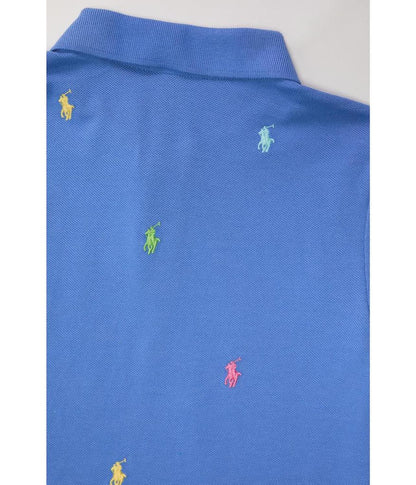 Polo Pony Cotton Mesh Polo Shirt (Big Kid)