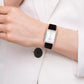Men's Elliot Black Leather Strap Watch, 32 x 36mm