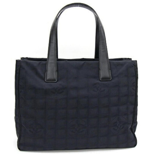 Chanel Travel Line  Canvas Tote Bag (Pre-Owned)