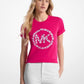 Embellished Logo Cotton T-Shirt