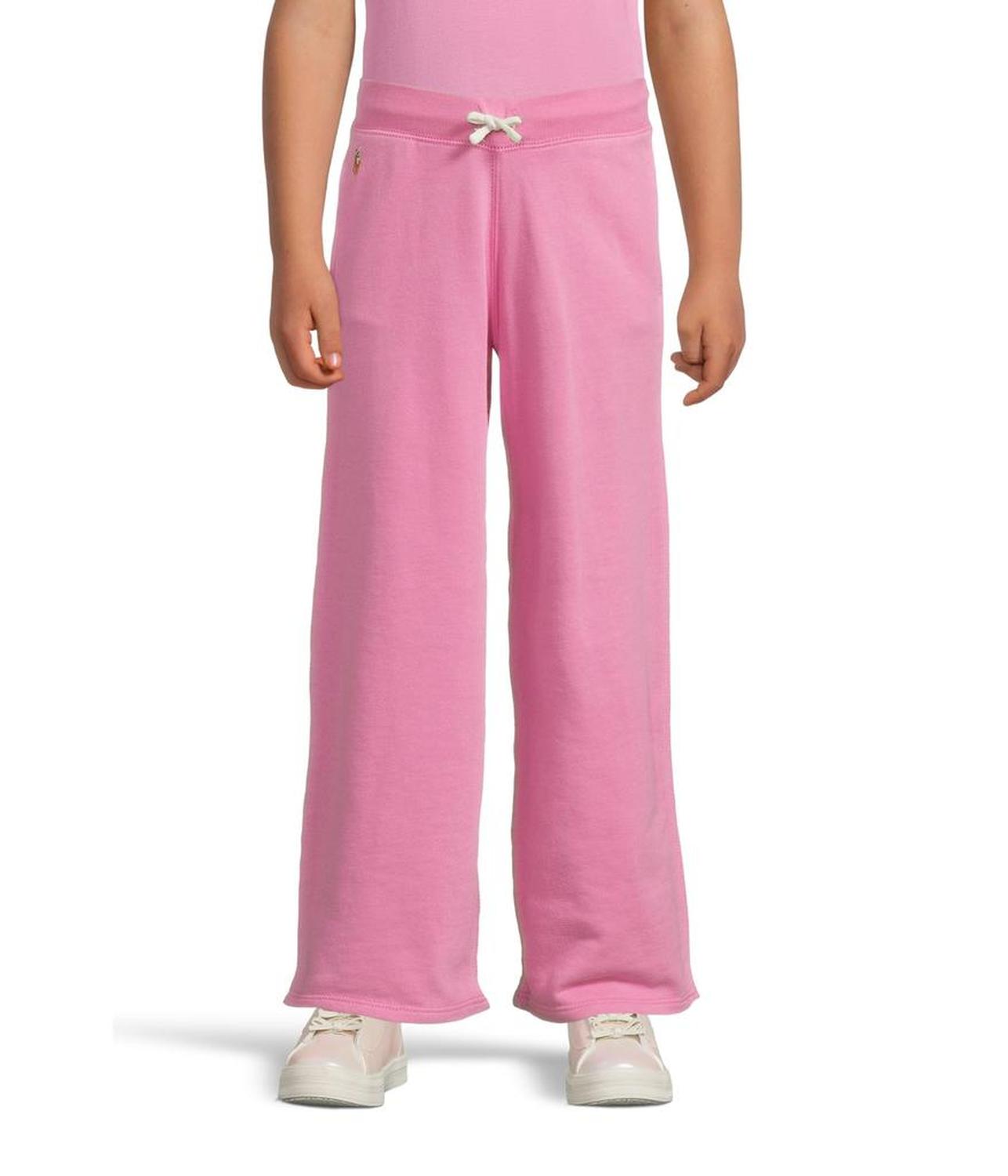 French Terry Wide-Leg Sweatpant (Toddler/Little Kid)