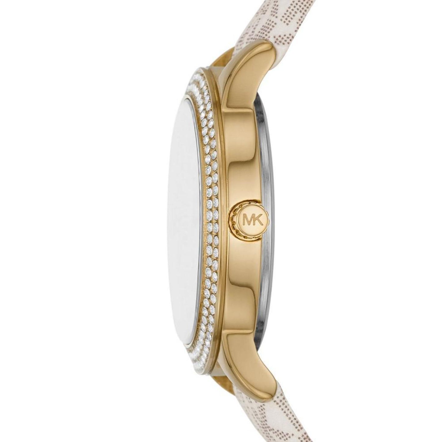 Women's Tibby Three-Hand Vanilla PVC Watch Set 34mm