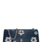 Marc Jacobs The Sequin Daisy Denim Dual Chain Mini Bag