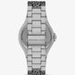 Oversized Lennox Animal Pavé Silver-Tone Watch