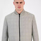 HUGO by Men's Ukashi252f1x Modern-Fit Glen Check Full-Zip Bomber Jacket