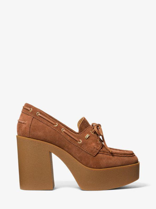 Cameron Suede Platform Loafer