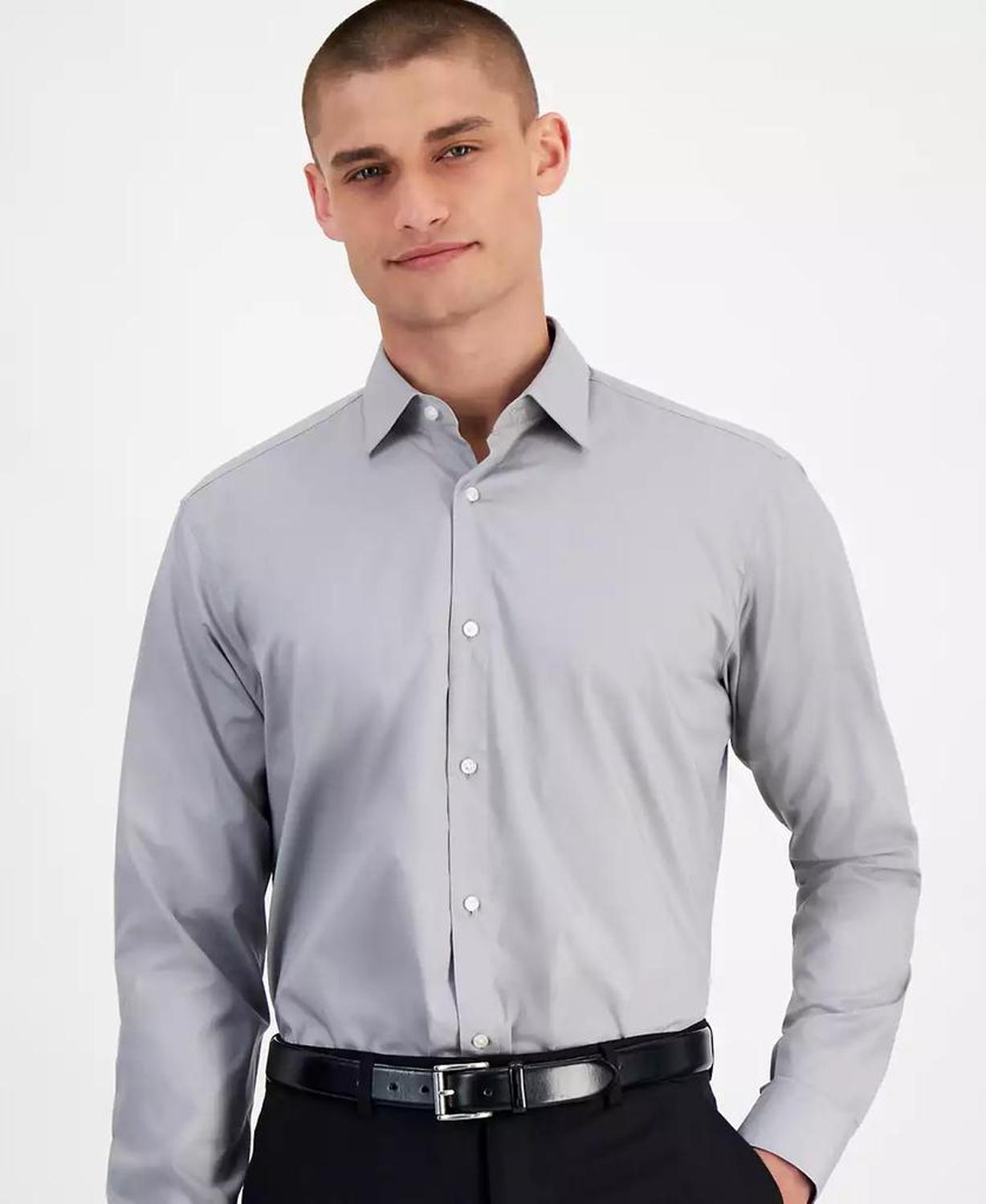 Men's Modern-Fit Dress Shirt