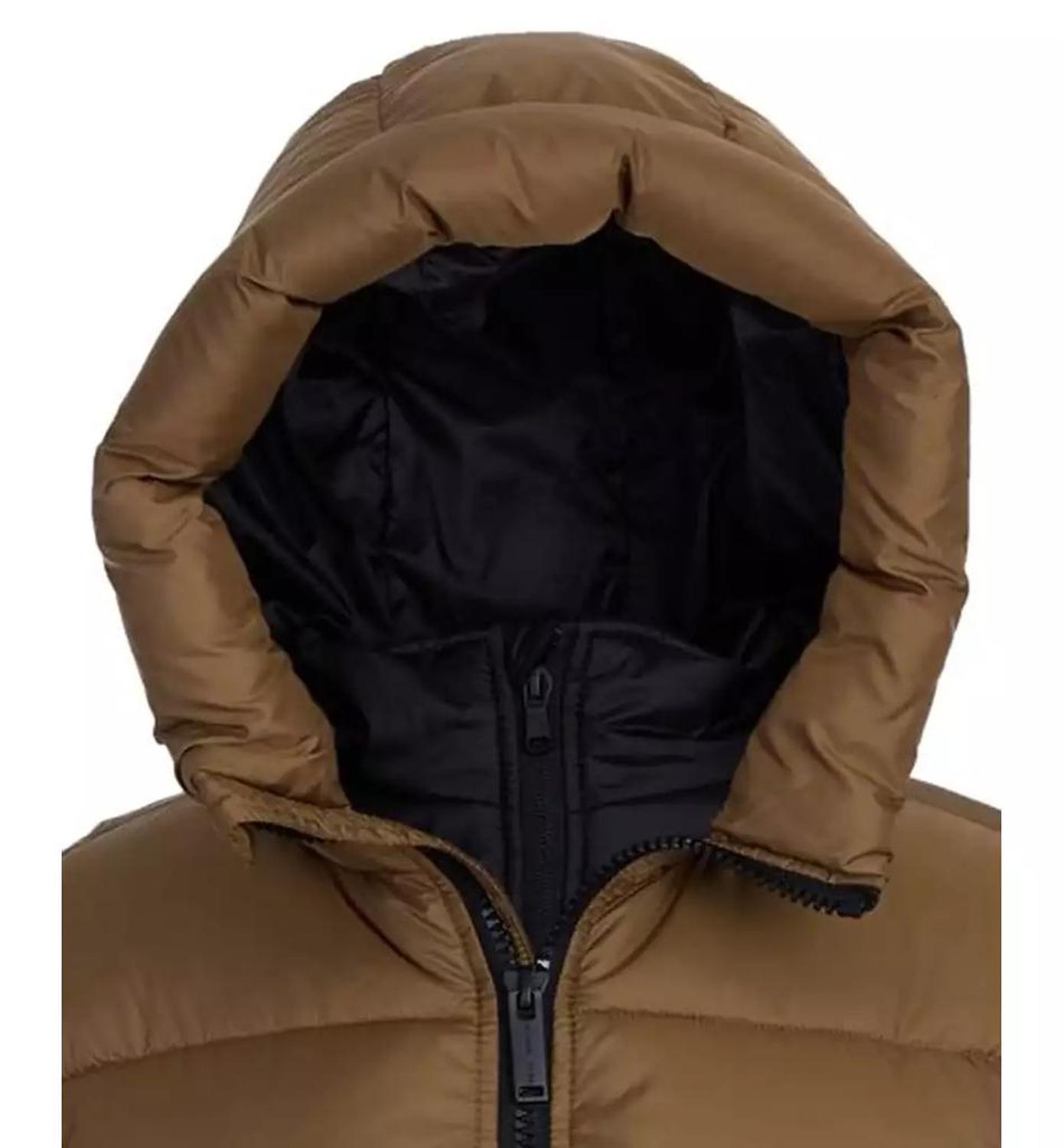 Toddler and Little Boys Bib Husk Heavyweight Puffer Jacket