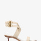 Irene Leather Kitten Heel Sandal