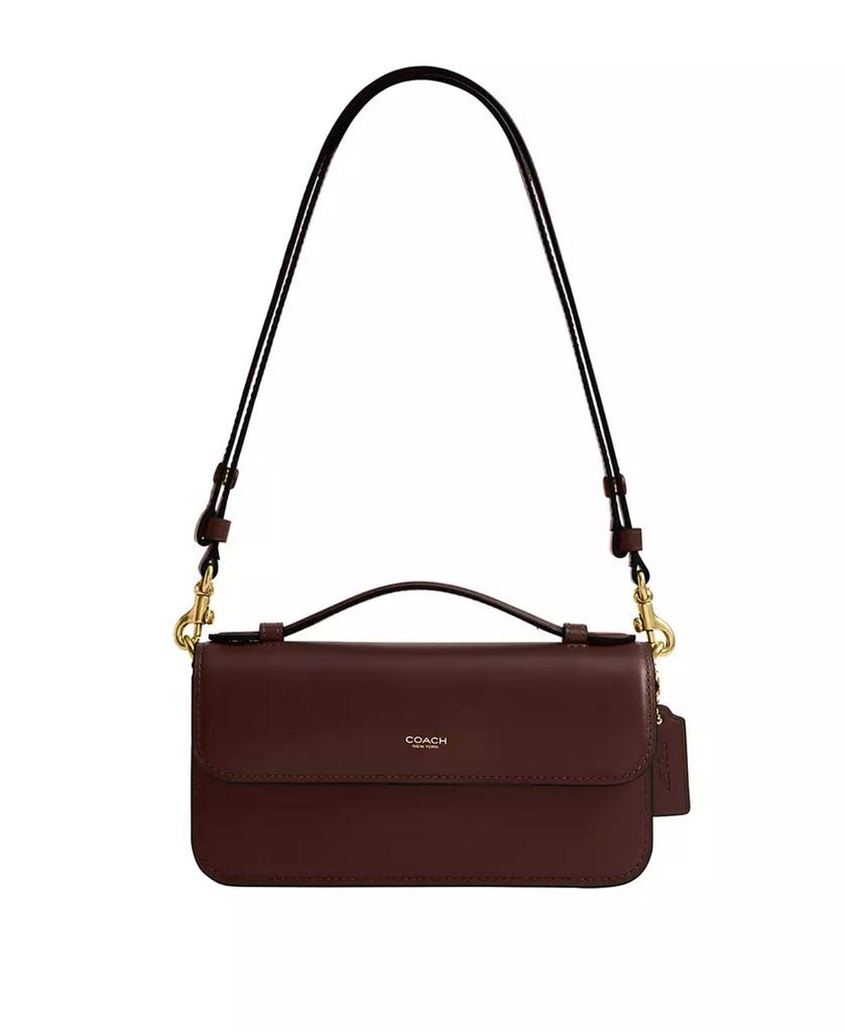 Elora Small Leather Top Handle Shoulder Bag