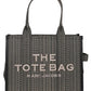 Structured Monogram Tote With Leather Handles