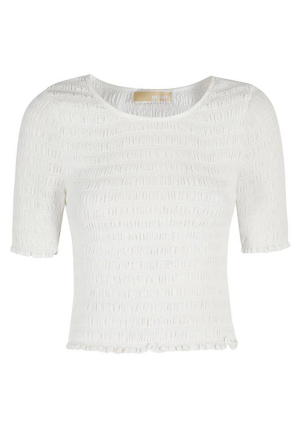 Michael Michael Kors Crewneck Cropped T-Shirt