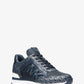 Maddy Metallic Signature Logo Trainer