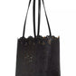 Do It All Perforated Leather Tote Bag