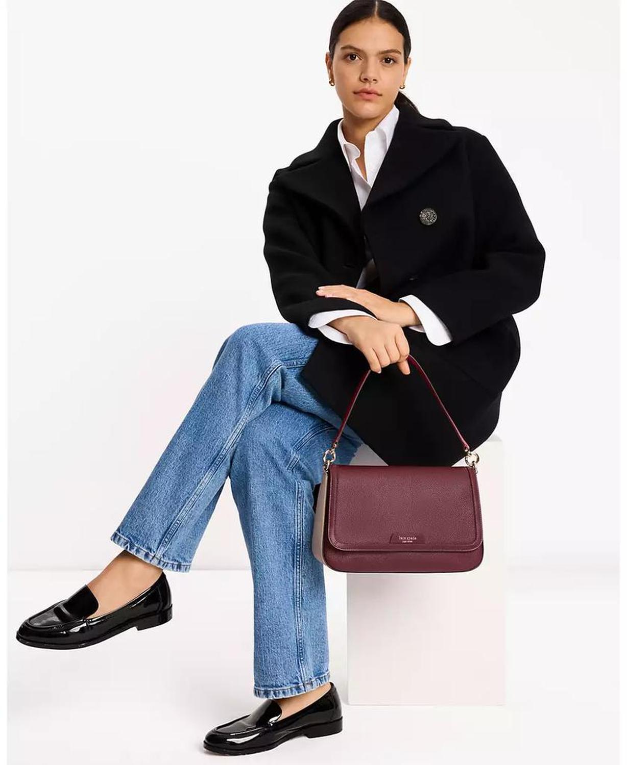 Women's Hudson Colorblocked Pebbled Crossbody Bag