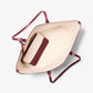 Quinn Large Logo Jacquard Tote Bag with Pouch