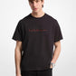 Logo Embossed Cotton Jersey T-Shirt