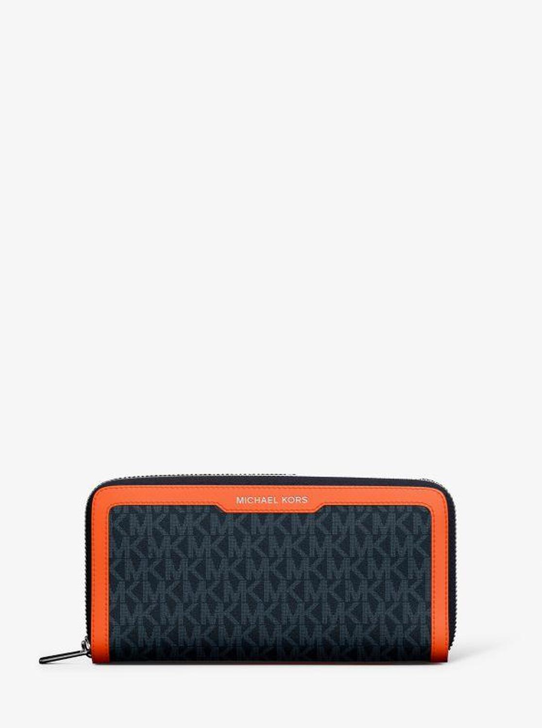 Cooper Signature Logo Zip-Around Wallet