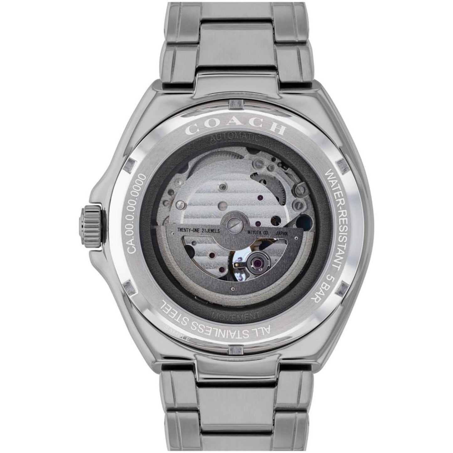 Men's Automatic Jackson Gray Stainless Steel Watch 45mm